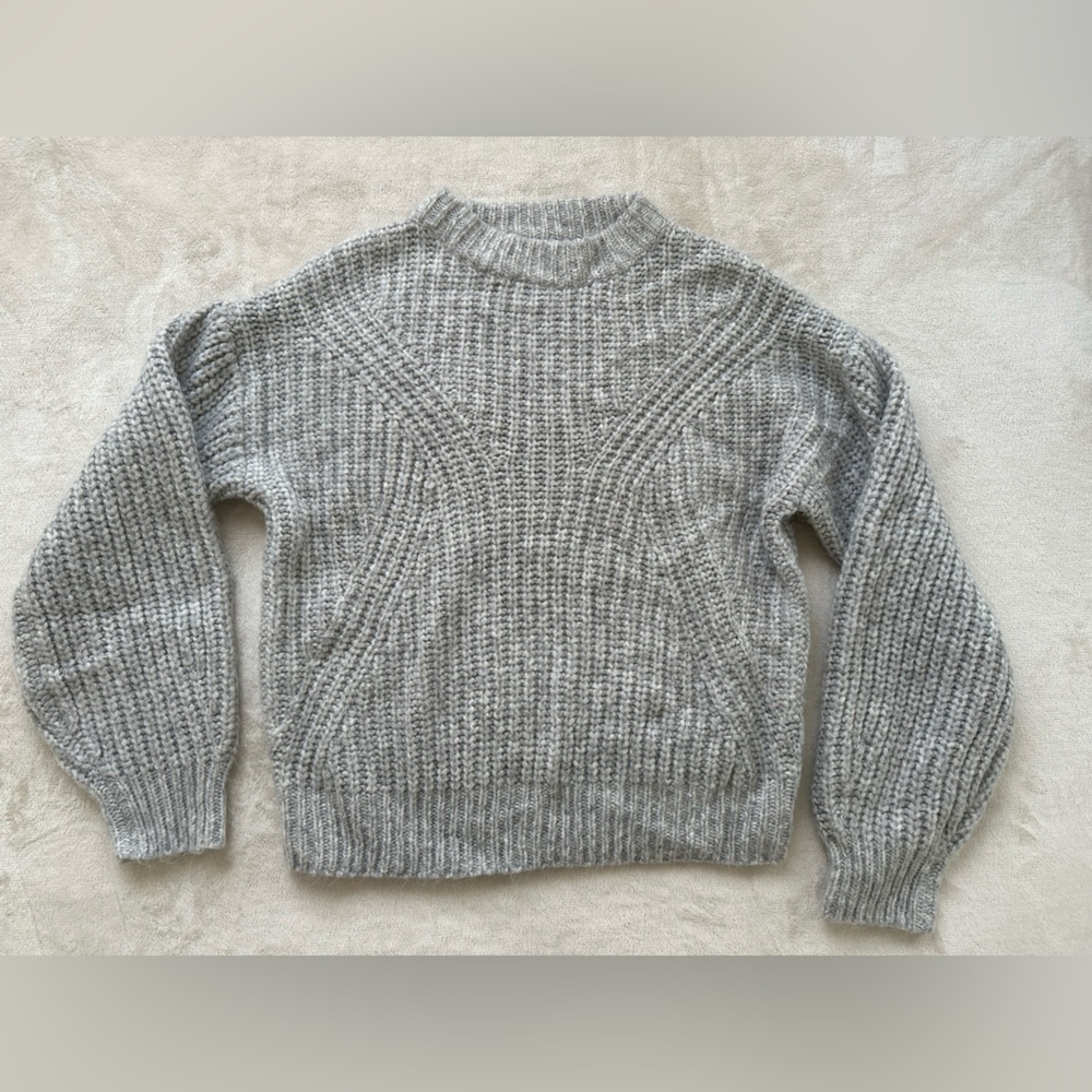 Grey Knit Sweater